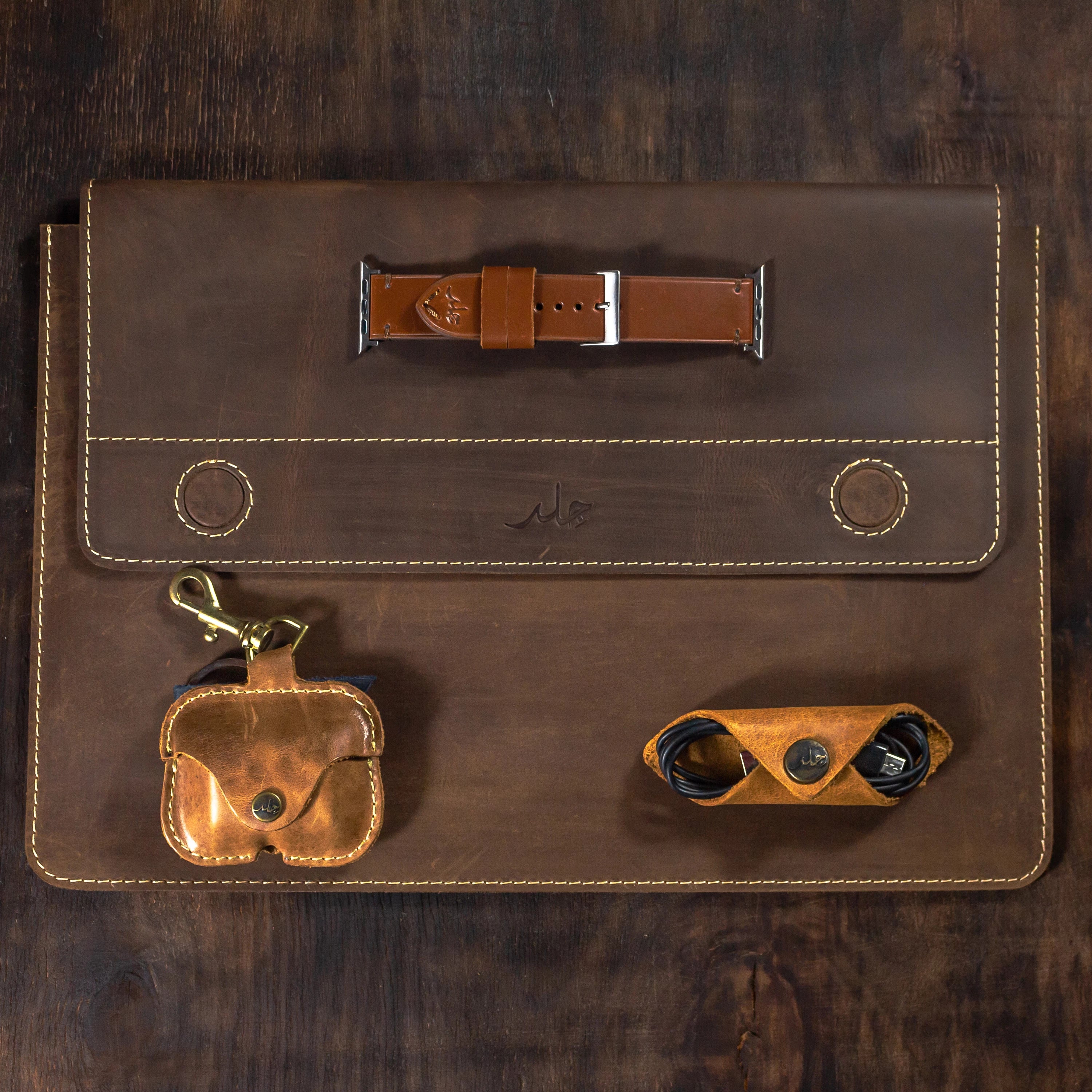 Leather Apple Accessories