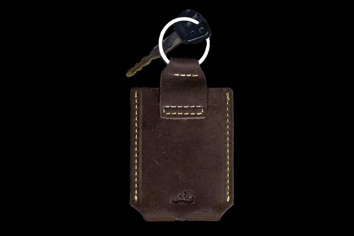 Leather Key Kedge, Sturdy Key Chain Strap and Trigger Snap – Craft