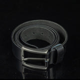 BUFFALO FINISH FINE GRAIN LEATHER BELT
