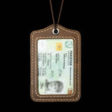 Leather ID Card Holder