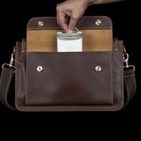 Laptag 14" - Leather Laptop Bag