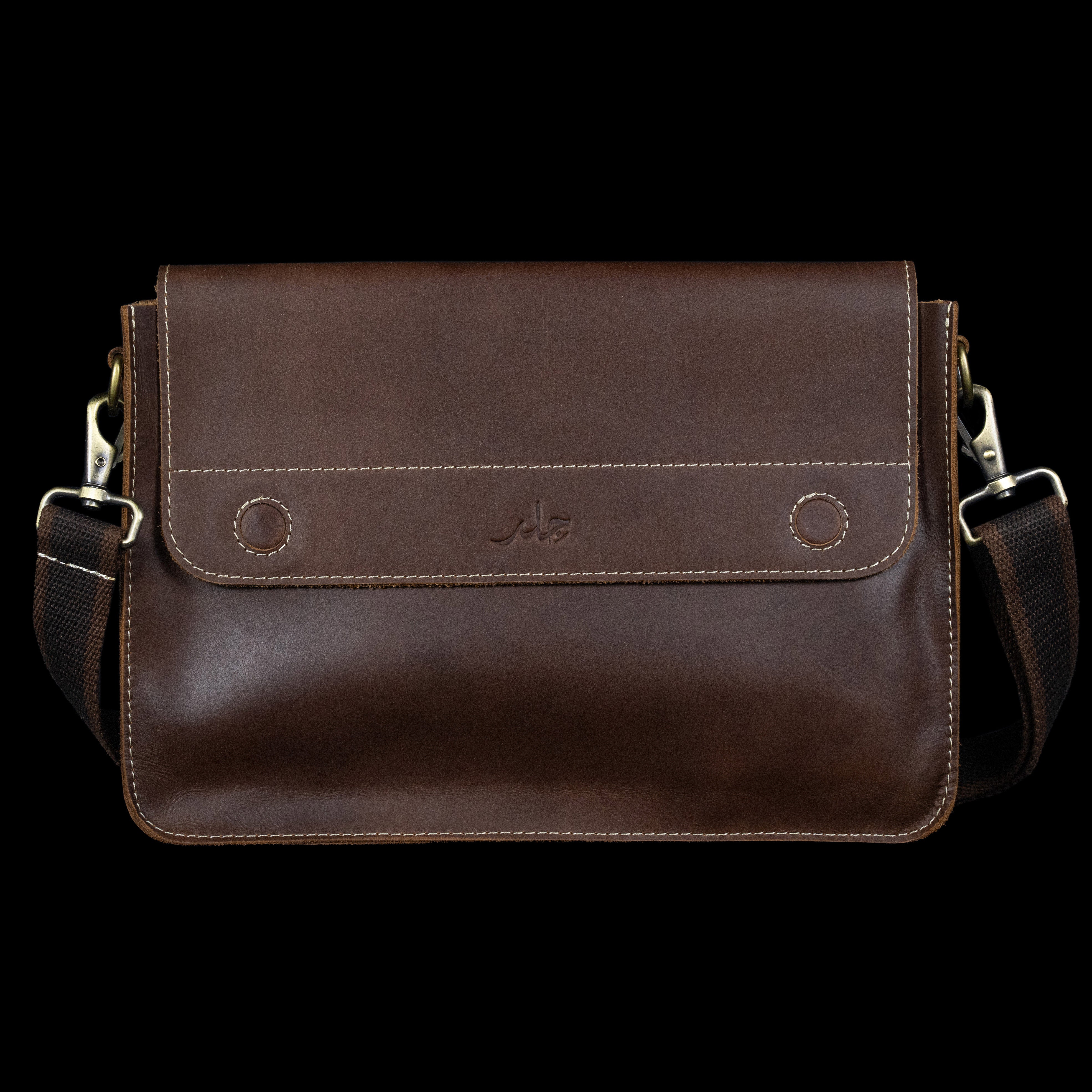 Laptag 14" - Leather Laptop Bag