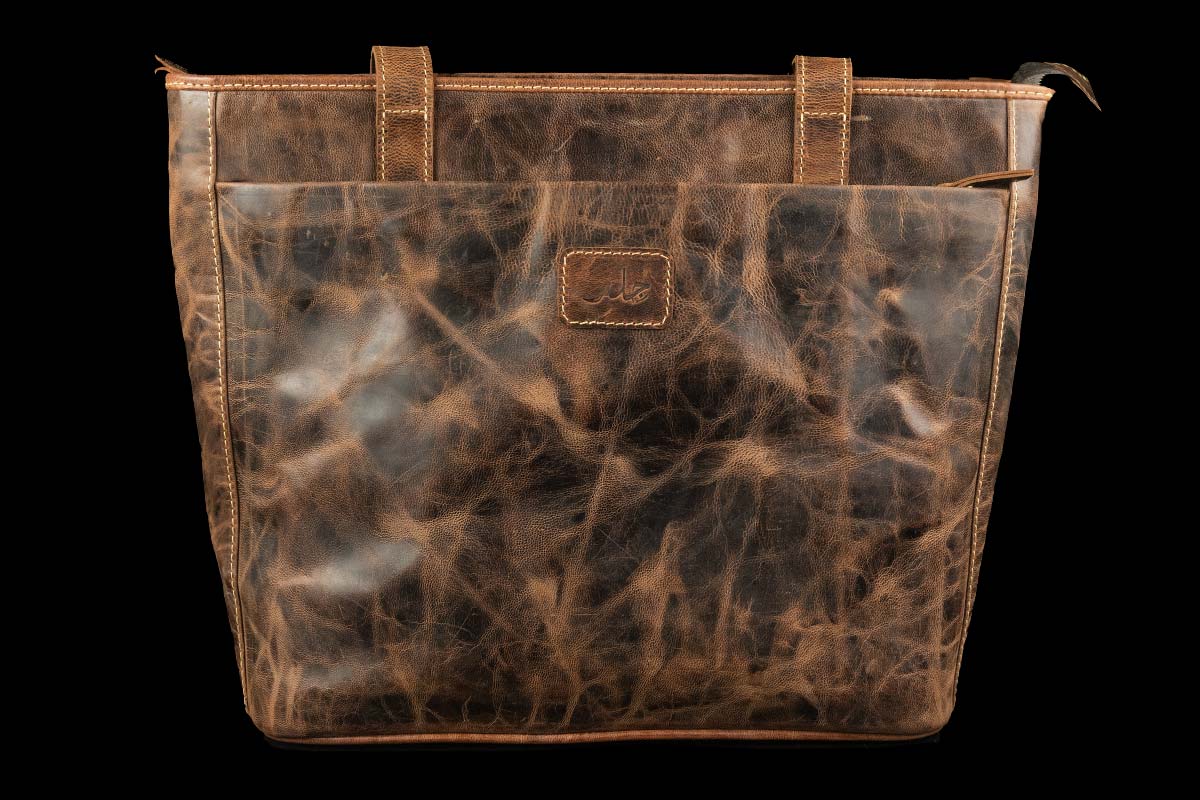 CALELLA DISTRESSED - Leather Tote Bag – Hereu Studio