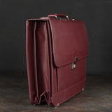 The Heritage Executive Briefcase | Premium Cowhide Leather