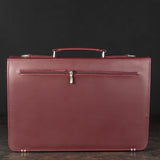 The Heritage Executive Briefcase | Premium Cowhide Leather