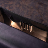 Heritage Leather Briefcase – Onyx Black