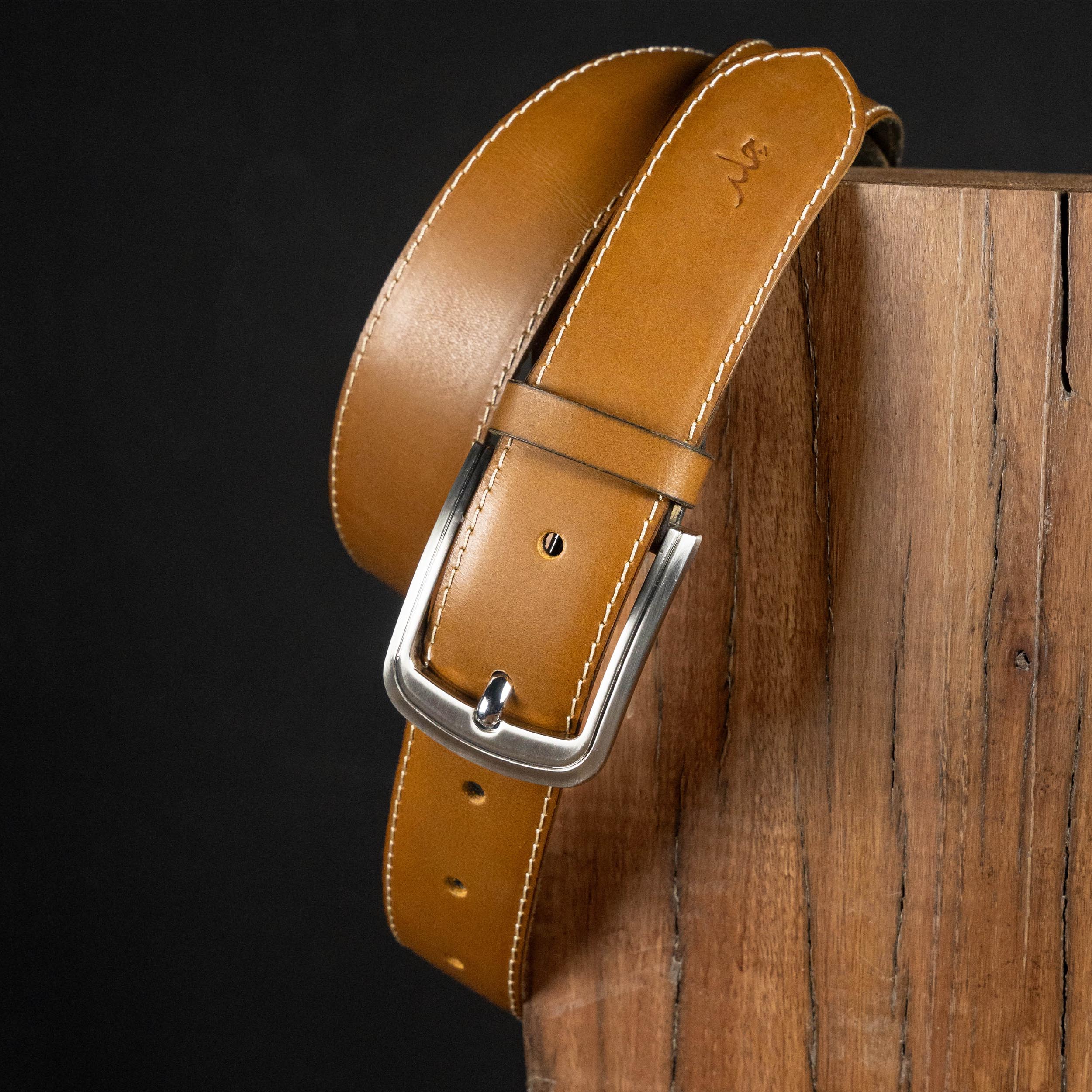 Feather Edge - Leather Belt For Men