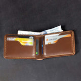 Traditional Bifold Men Wallet (Brown)