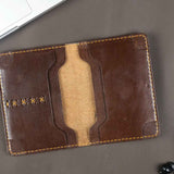 Premium Leather Passport Cover
