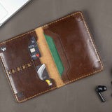 Premium Leather Passport Cover