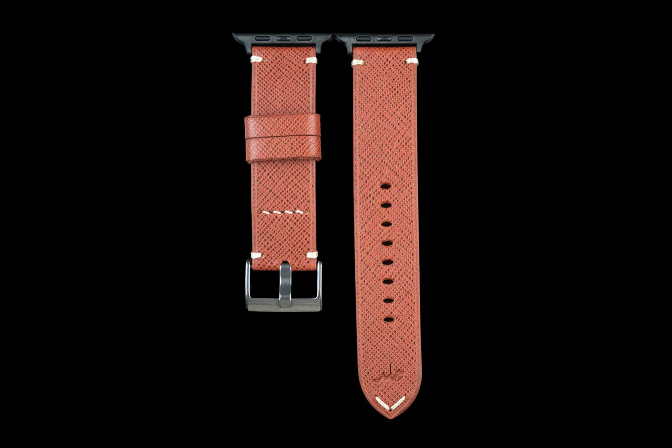 Buy Apple Watch Strap - Leather Watch Band Online in Pakistan – Jeld Craft