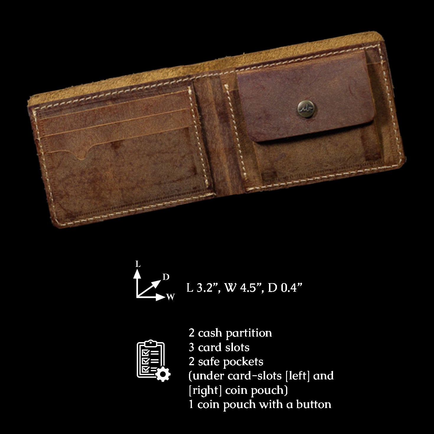 Wallet pouch outlet mens