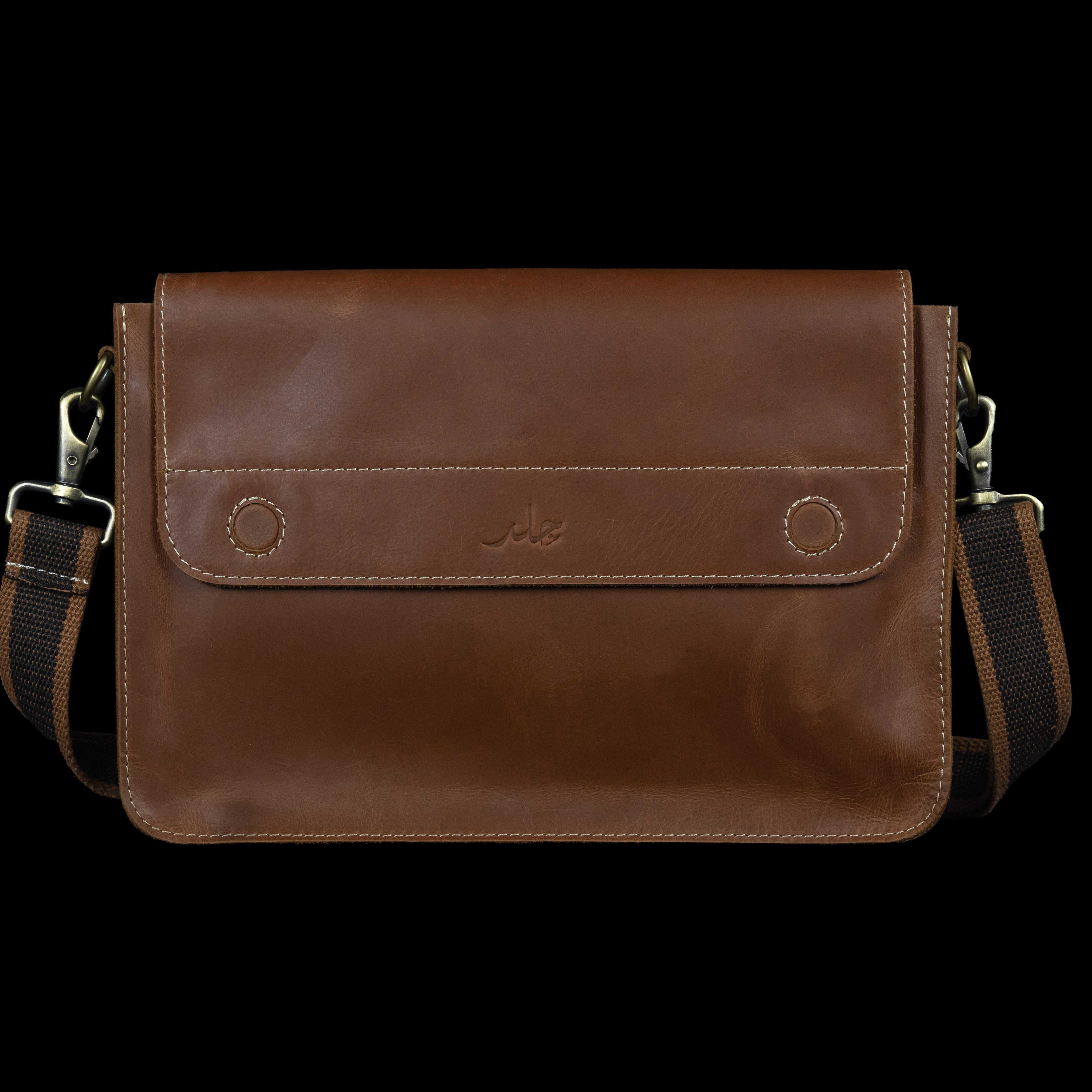 Laptag 14" - Leather Laptop Bag