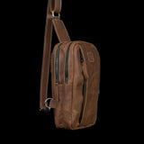 Crosser Vertical Leather Crossbody bag
