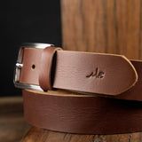 Roadie Berry - Leather Belt for Men